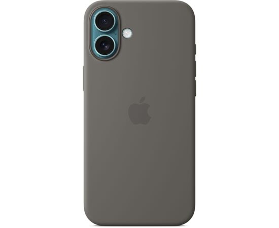 Чехол для мобильного телефона Apple iPhone 16 Plus Silicone Case with MagSafe - Stone Gray (MYYC3ZM/A), изображение 2 Чехол для мобильного телефона Apple iPhone 16 Plus Silicone Case with MagSafe - Stone Gray (MYYC3ZM/A), изображение 2