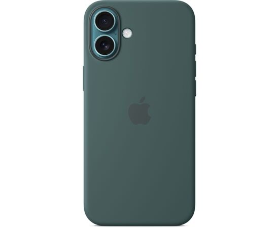 Чехол для мобильного телефона Apple iPhone 16 Plus Silicone Case with MagSafe - Lake Green (MYYH3ZM/A), изображение 2 Чехол для мобильного телефона Apple iPhone 16 Plus Silicone Case with MagSafe - Lake Green (MYYH3ZM/A), изображение 2