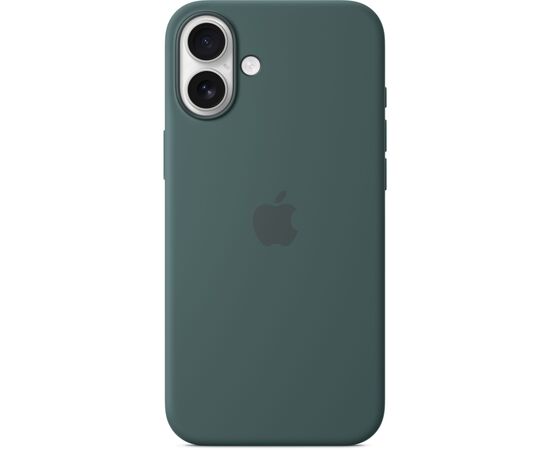 Чехол для мобильного телефона Apple iPhone 16 Plus Silicone Case with MagSafe - Lake Green (MYYH3ZM/A), изображение 4 Чехол для мобильного телефона Apple iPhone 16 Plus Silicone Case with MagSafe - Lake Green (MYYH3ZM/A), изображение 4