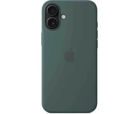 Чехол для мобильного телефона Apple iPhone 16 Plus Silicone Case with MagSafe - Lake Green (MYYH3ZM/A), изображение 5 Чехол для мобильного телефона Apple iPhone 16 Plus Silicone Case with MagSafe - Lake Green (MYYH3ZM/A), изображение 5
