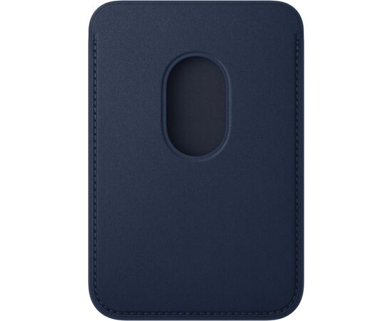 Чехол для мобильного телефона Apple iPhone FineWoven Wallet with MagSafe - Deep Blue (MA6X4ZM/A), изображение 2 Чехол для мобильного телефона Apple iPhone FineWoven Wallet with MagSafe - Deep Blue (MA6X4ZM/A), изображение 2