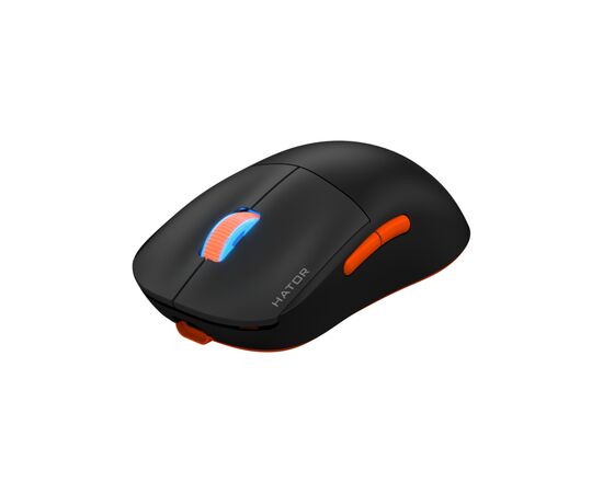 Мишка Hator Quasar 2 Pro Wireless/Bluetooth/USB Black/Orange (HTM560BO), зображення 2 Мишка Hator Quasar 2 Pro Wireless/Bluetooth/USB Black/Orange (HTM560BO), зображення 2