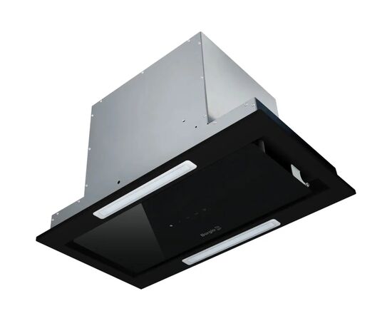 Вытяжка кухонная Borgio BTC-BOX full glass 52 Black SU, изображение 2 Вытяжка кухонная Borgio BTC-BOX full glass 52 Black SU, изображение 2