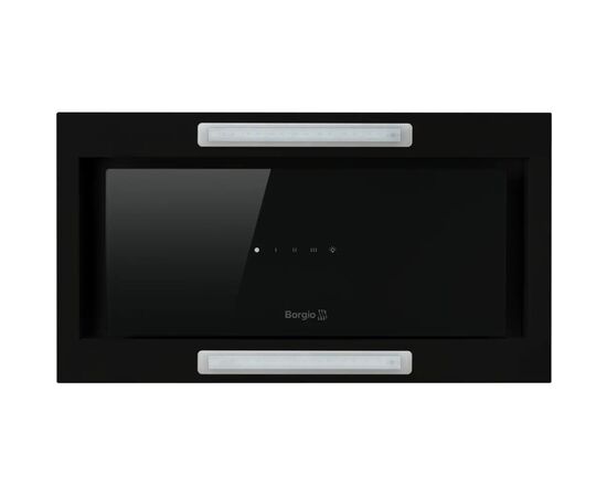 Вытяжка кухонная Borgio BTC-BOX full glass 52 Black SU, изображение 3 Вытяжка кухонная Borgio BTC-BOX full glass 52 Black SU, изображение 3