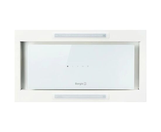 Вытяжка кухонная Borgio BTC-BOX full glass 52 white SU, изображение 3 Вытяжка кухонная Borgio BTC-BOX full glass 52 white SU, изображение 3