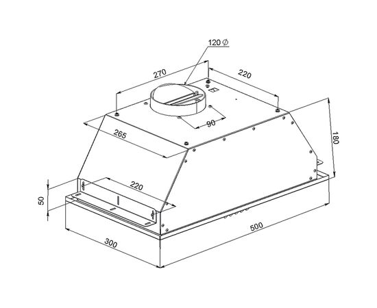 Вытяжка кухонная Artel ART CANOPI 350 Black, изображение 5 Вытяжка кухонная Artel ART CANOPI 350 Black, изображение 5