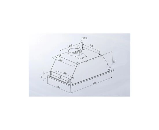 Витяжка кухонна Artel ART CANOPI 350 Grey, зображення 5 Витяжка кухонна Artel ART CANOPI 350 Grey, зображення 5