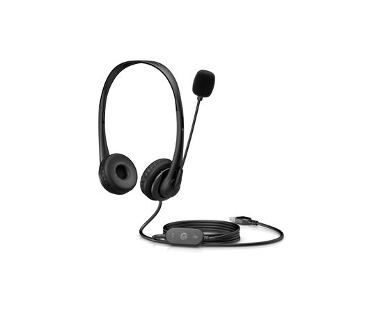 Навушники HP Stereo G2 USB Black (428H5AA), зображення 7 Навушники HP Stereo G2 USB Black (428H5AA), зображення 7