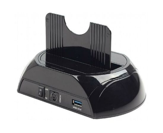 Док-станція для накопичувачів Gembird 2.5\3.5 SATA HDD, USB 3.0 (HD32-U3S-2), зображення 2 Док-станція для накопичувачів Gembird 2.5\3.5 SATA HDD, USB 3.0 (HD32-U3S-2), зображення 2