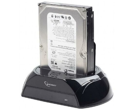 Док-станція для накопичувачів Gembird 2.5\3.5 SATA HDD, USB 3.0 (HD32-U3S-2), зображення 5 Док-станція для накопичувачів Gembird 2.5\3.5 SATA HDD, USB 3.0 (HD32-U3S-2), зображення 5