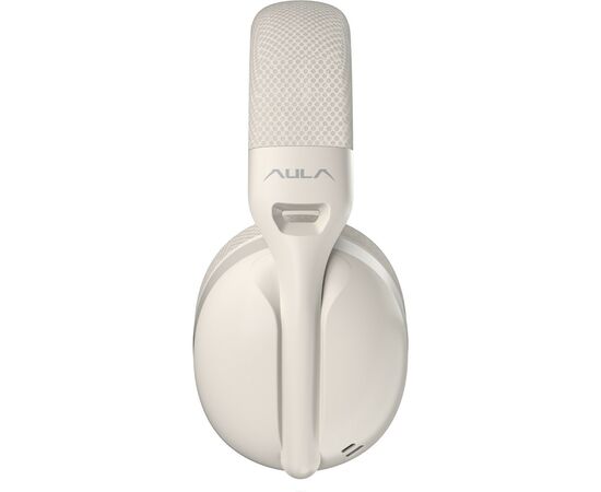 Наушники Aula S6 - 3 in 1 Wired/2.4G Wireless/Bluetooth Milk Tea (6948391235578), изображение 3 Наушники Aula S6 - 3 in 1 Wired/2.4G Wireless/Bluetooth Milk Tea (6948391235578), изображение 3