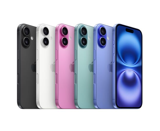 Мобільний телефон Apple iPhone 16 Plus 256GB Pink (MXY13), зображення 6 Мобільний телефон Apple iPhone 16 Plus 256GB Pink (MXY13), зображення 6