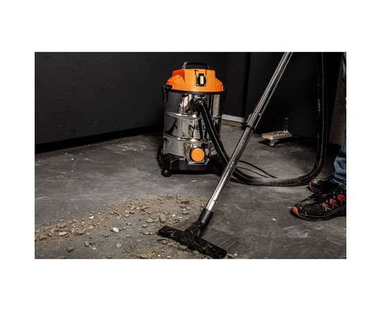 Пылесос строительный Neo Tools 1400Вт, 18 кПа, 30л, HEPA, колеса, 5.92кг (04-738), изображение 5 Пылесос строительный Neo Tools 1400Вт, 18 кПа, 30л, HEPA, колеса, 5.92кг (04-738), изображение 5