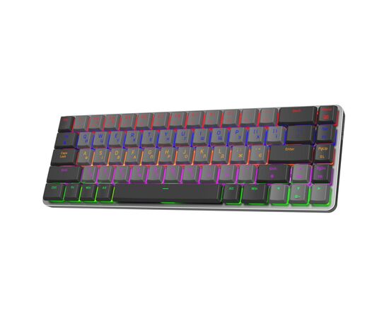 Клавиатура GamePro MK122R Red Swich Low Profile Wireless Dark Gray (MK122R), изображение 3 Клавиатура GamePro MK122R Red Swich Low Profile Wireless Dark Gray (MK122R), изображение 3