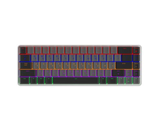 Клавиатура GamePro MK122R Red Swich Low Profile Wireless Dark Gray (MK122R)