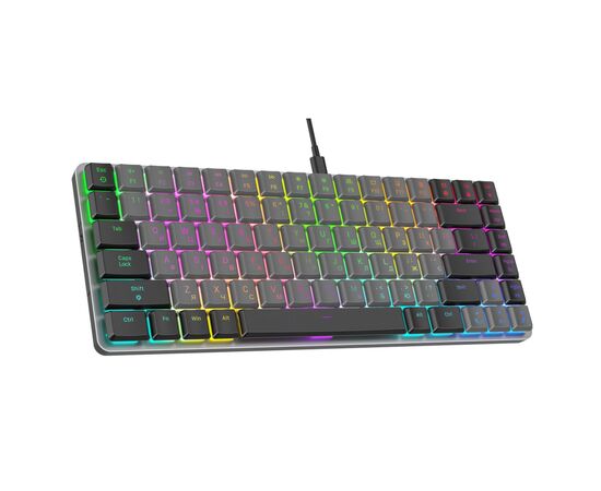 Клавіатура GamePro MK141R Red Swich Low Profile RGB USB Dark Gray (MK141R), зображення 2 Клавіатура GamePro MK141R Red Swich Low Profile RGB USB Dark Gray (MK141R), зображення 2