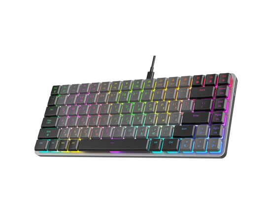 Клавіатура GamePro MK141R Red Swich Low Profile RGB USB Dark Gray (MK141R), зображення 3 Клавіатура GamePro MK141R Red Swich Low Profile RGB USB Dark Gray (MK141R), зображення 3
