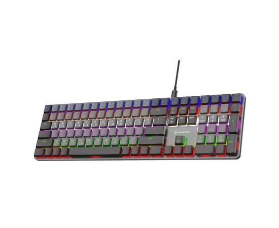 Клавиатура GamePro MK145R Red Swich Low Profile USB Dark Gray (MK145R), изображение 3 Клавиатура GamePro MK145R Red Swich Low Profile USB Dark Gray (MK145R), изображение 3