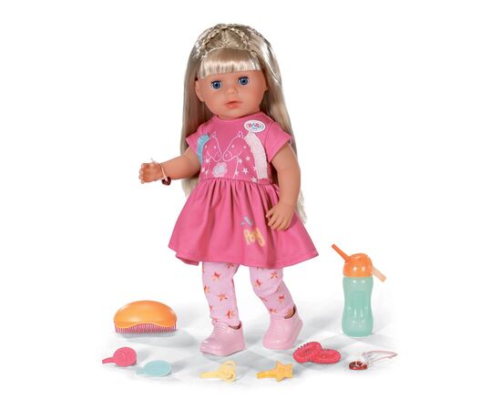 Кукла Zapf Baby Born Маленькая сестричка с аксессуарами 36 см (835715), изображение 2 Кукла Zapf Baby Born Маленькая сестричка с аксессуарами 36 см (835715), изображение 2