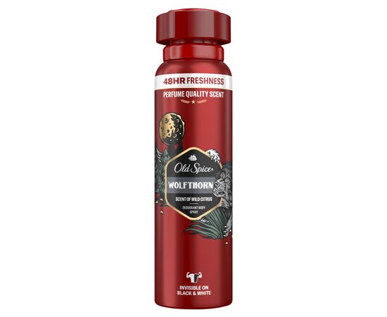 Дезодорант Old Spice Wolfthorn аэрозольный 150 мл (4015600306595), изображение 2 Дезодорант Old Spice Wolfthorn аэрозольный 150 мл (4015600306595), изображение 2