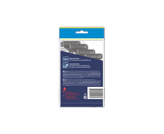 Бритва Dorco Pace 4 для мужчин 4 лезвия 4 шт. (8801038598239/8801038591261), изображение 2 Бритва Dorco Pace 4 для мужчин 4 лезвия 4 шт. (8801038598239/8801038591261), изображение 2