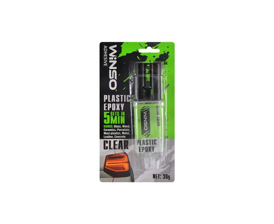 Клей WINSO эпоксидный двухкомпонентный Plastic Epoxy 30g (300600)