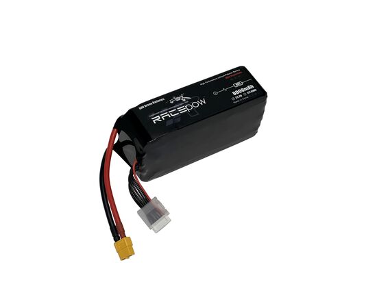 Аккумулятор для дрона RacePow Lipo 6s 8000mAh 80C XT60 (8000mAh-6s-80C), изображение 2 Аккумулятор для дрона RacePow Lipo 6s 8000mAh 80C XT60 (8000mAh-6s-80C), изображение 2