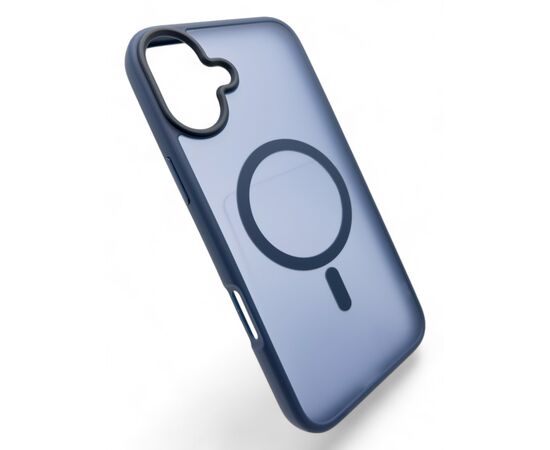 Чохол до мобільного телефона BeCover Metal Buttons Case (MagSafe) для Apple iPhone 16 Blue (712091), зображення 2