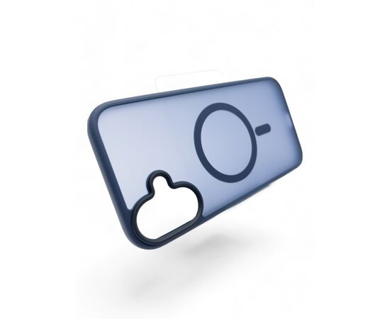 Чохол до мобільного телефона BeCover Metal Buttons Case (MagSafe) для Apple iPhone 16 Blue (712091), зображення 3