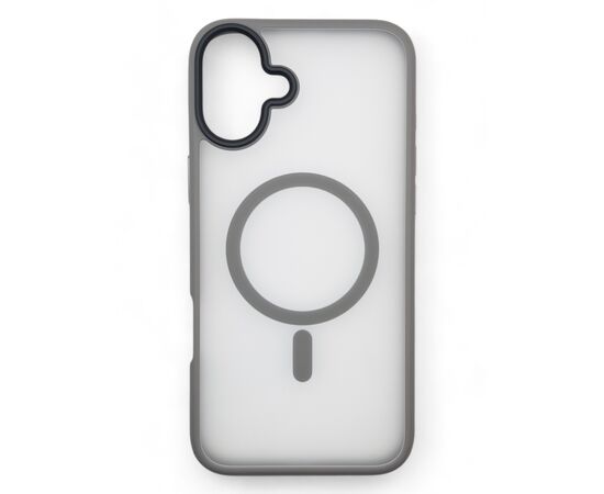 Чехол для мобильного телефона BeCover Metal Buttons Case (MagSafe) для Apple iPhone 16 Gray (712092)