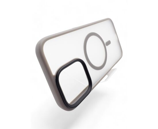 Чохол до мобільного телефона BeCover Metal Buttons Case (MagSafe) для Apple iPhone 16 Plus Gray (712095), зображення 3