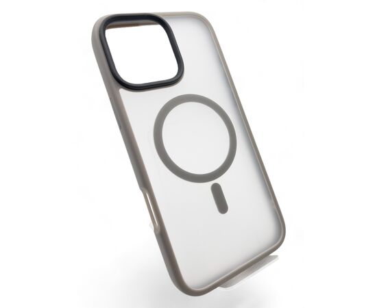 Чохол до мобільного телефона BeCover Metal Buttons Case (MagSafe) для Apple iPhone 16 Pro Gray (712098), зображення 2