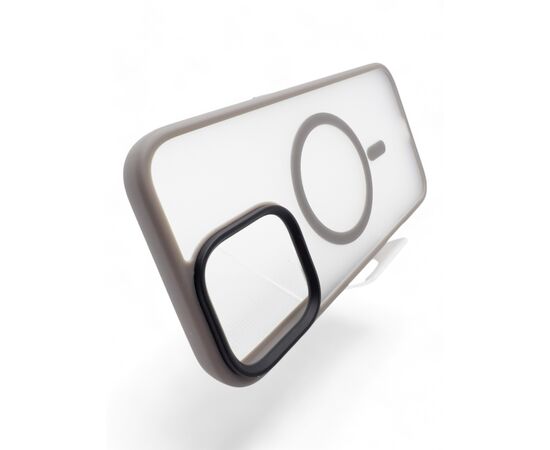 Чохол до мобільного телефона BeCover Metal Buttons Case (MagSafe) для Apple iPhone 16 Pro Max Gray (712101), зображення 3