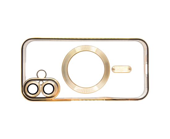 Чехол для мобильного телефона BeCover TPU Chrome Case (MagSafe) для Apple iPhone 16 Plus Gold (712076), изображение 4
