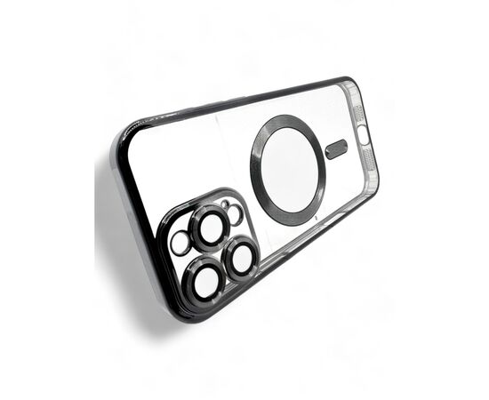 Чохол до мобільного телефона BeCover TPU Chrome Case (MagSafe) для Apple iPhone 16 Pro Black (712080), зображення 3