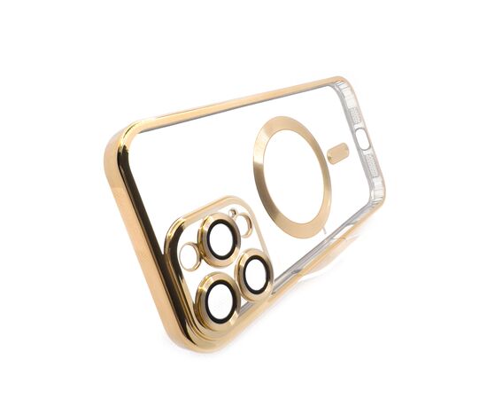 Чохол до мобільного телефона BeCover TPU Chrome Case (MagSafe) для Apple iPhone 16 Pro Gold (712081), зображення 3