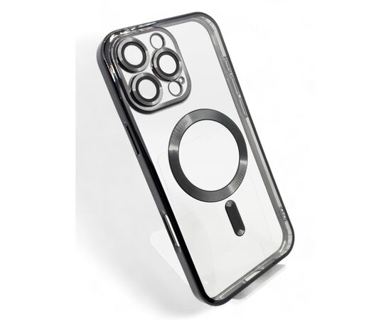 Чехол для мобильного телефона BeCover TPU Chrome Case (MagSafe) для Apple iPhone 16 Pro Max Black (712085), изображение 2