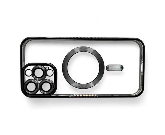 Чехол для мобильного телефона BeCover TPU Chrome Case (MagSafe) для Apple iPhone 16 Pro Max Black (712085), изображение 4