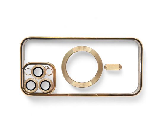 Чехол для мобильного телефона BeCover TPU Chrome Case (MagSafe) для Apple iPhone 16 Pro Max Gold (712086), изображение 4