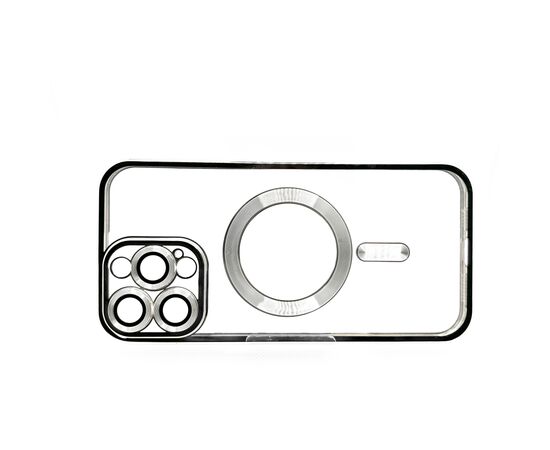 Чохол до мобільного телефона BeCover TPU Chrome Case (MagSafe) для Apple iPhone 16 Pro Max Silver (712088), зображення 4