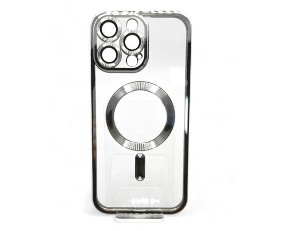 Чохол до мобільного телефона BeCover TPU Chrome Case (MagSafe) для Apple iPhone 16 Pro Max Silver (712088)