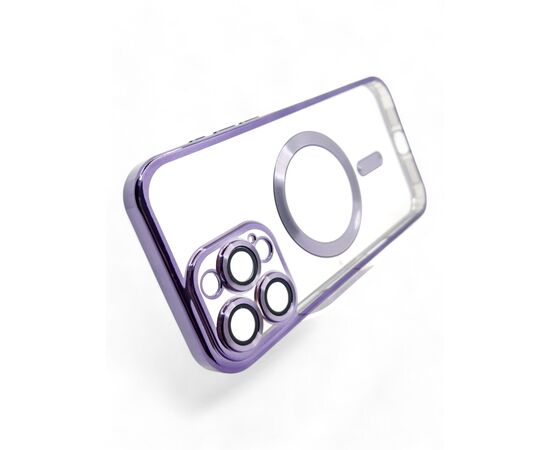 Чехол для мобильного телефона BeCover TPU Chrome Case (MagSafe) для Apple iPhone 16 Pro Purple (712084), изображение 3
