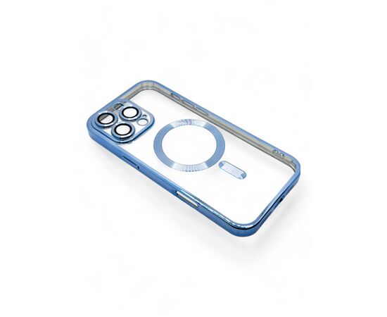 Чохол до мобільного телефона BeCover TPU Chrome Case (MagSafe) для Apple iPhone 16 Pro Sierra Blue (712082), зображення 4