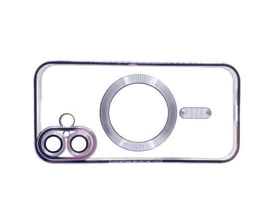 Чохол до мобільного телефона BeCover TPU Chrome Case (MagSafe) для Apple iPhone 16 Purple (712074), зображення 4