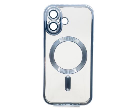 Чехол для мобильного телефона BeCover TPU Chrome Case (MagSafe) для Apple iPhone 16 Sierra Blue (712072)