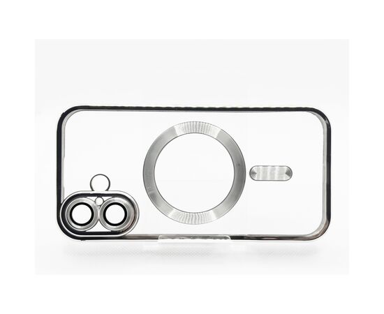 Чохол до мобільного телефона BeCover TPU Chrome Case (MagSafe) для Apple iPhone 16 Silver (712073), зображення 4