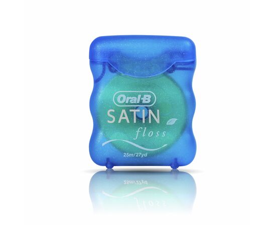 Зубная нить Oral-B Satin Floss 25 м (5010622018258/5010622017947), изображение 2 Зубная нить Oral-B Satin Floss 25 м (5010622018258/5010622017947), изображение 2
