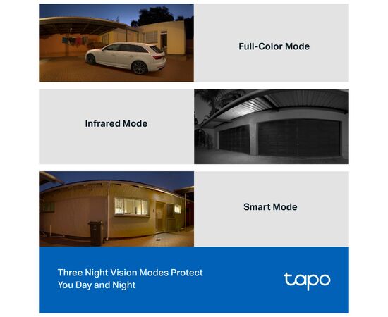 Камера видеонаблюдения TP-Link TAPO-C510W, изображение 4 Камера видеонаблюдения TP-Link TAPO-C510W, изображение 4