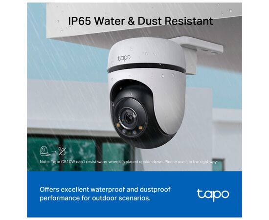 Камера видеонаблюдения TP-Link TAPO-C510W, изображение 9 Камера видеонаблюдения TP-Link TAPO-C510W, изображение 9
