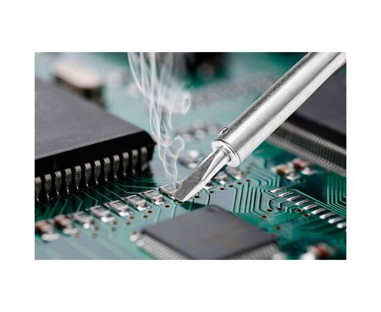 Паяльник электрический Neo Tools 60Вт 450°C никелированная медь (19-156), изображение 3